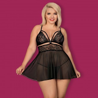 PICARDÍA Y TANGA 838-BAB OBSESSIVE NEGRA