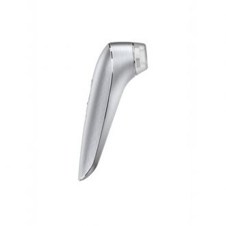 HIGH FASHION - AIR PULSE STIMULATOR AND VIBRATION - SILVER