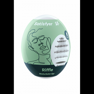RIFFLE - MASTURBATOR EGG - LIGHT GREEN