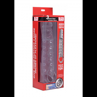 TRANSPARENT PENIS SLEEVE - 3 / 7,5 CM