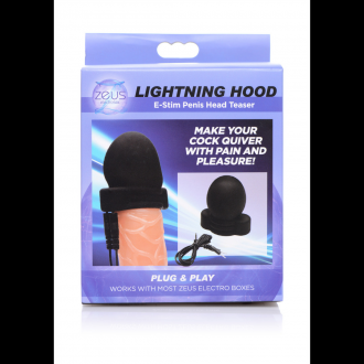 LIGHTNING HOOD - E-STIM PENIS HEAD TEASER